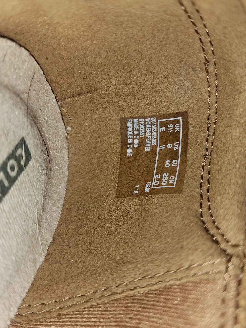 Columbia Women's Tan Low Size 9 Block Heel Slip-Ons Rubber Sole Leather